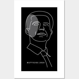 Pete Buttigieg 2020, hand drawn illustration. Pete for America in this presidential race. Posters and Art